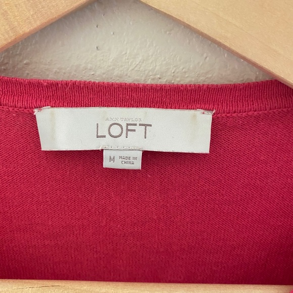 Coral Cardigan with Elbow-Length Sleeves - Picture 3 of 4